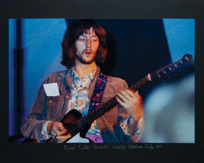 Lot Detail Blind Faith Eric Clapton 1969 Original Photograph