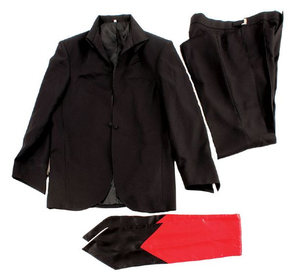 Elvis Presley Replica 1969 Press Conference Outfit with Red Scarf
