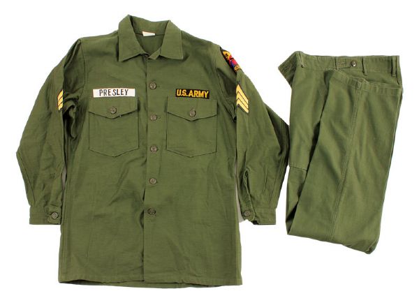 Elvis Presley Replica U.S. Army Fatigues