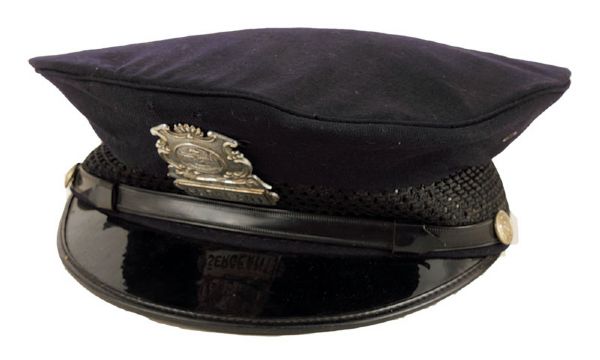 Vester Presley & Harold Loyd Signed Memphis Police Sergeants Hat