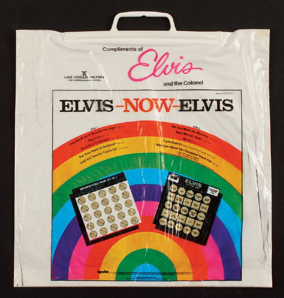 Elvis Presley Original 1972 Summer Festival Bag