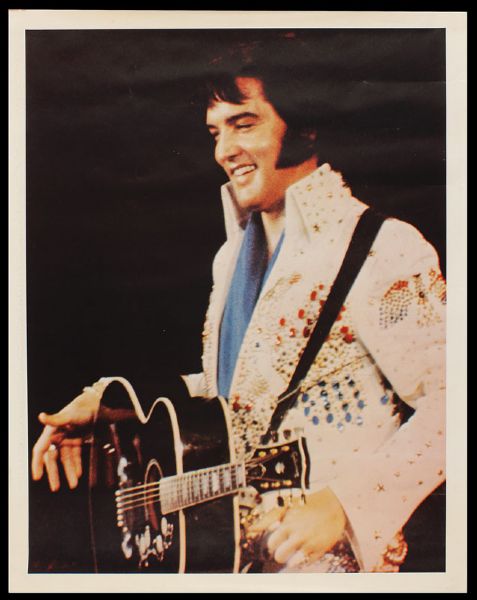 Elvis Presley 1976-77 Tour Poster