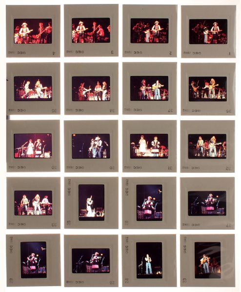 Bob Dylan Original Concert Slides