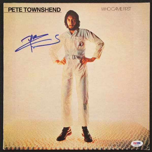 The Who Pete Townshend Signed "Who Came First" Album