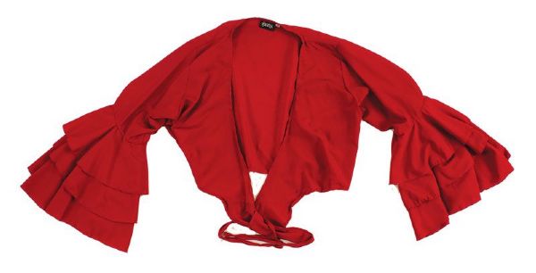 B-52s Kate Pierson Stage Worn Dramatic Wing Sleeved Shrug