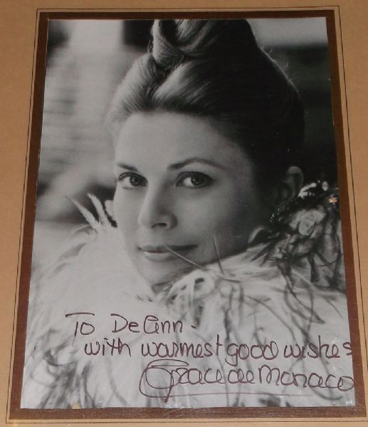 Grace Kelly Signed Original Portrait