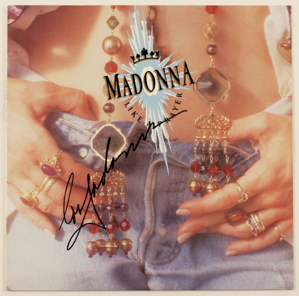 Madonna Signed "Like A Prayer" Album