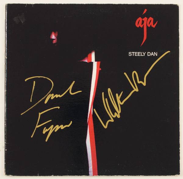 Steely Dan Signed "Aja" Album