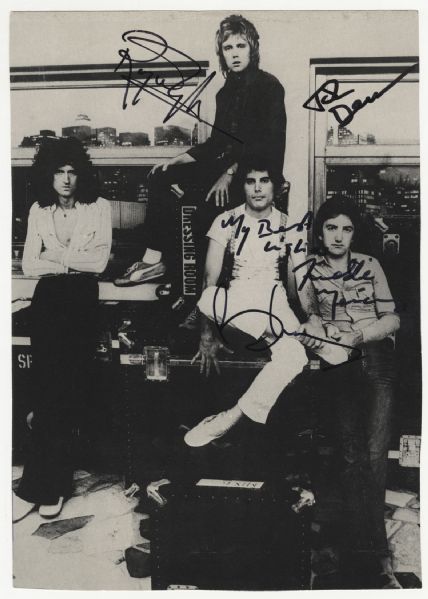Queen Signed Photograph