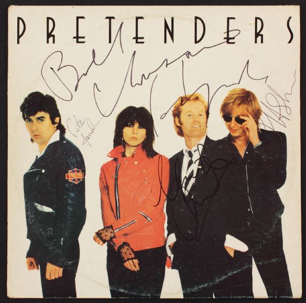The Pretenders Signed Album