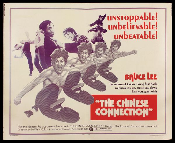 Bruce Lee "The Chinese Connection" Original Movie Poster