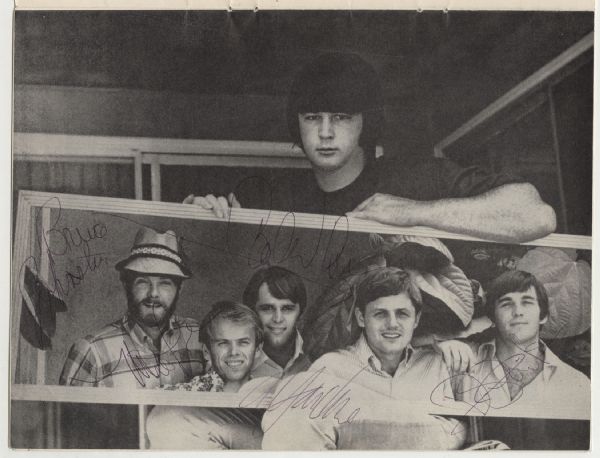 Beach Boys Vintage Signed 1967 Concert Program
