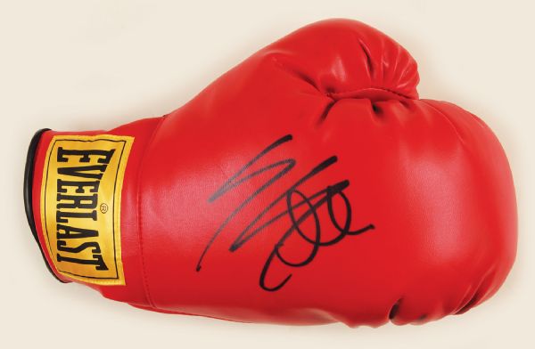 Sylvester Stallone Signed Boxing Glove
