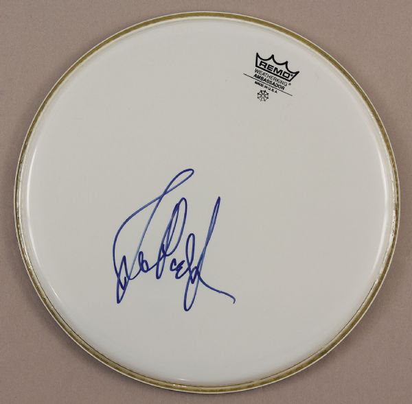 John Paul Jones Signed Drum Head