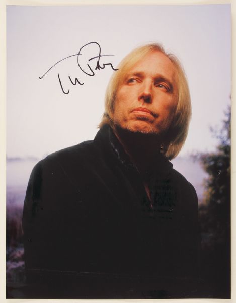 Tom Petty Signed 11 x 14  Photograph