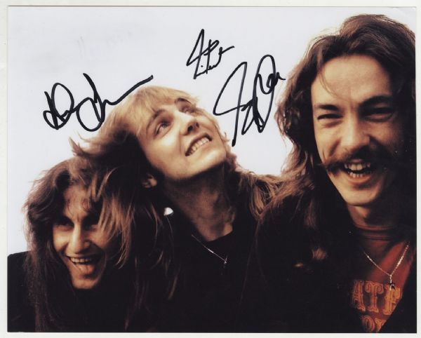 Rush Signed Photograph