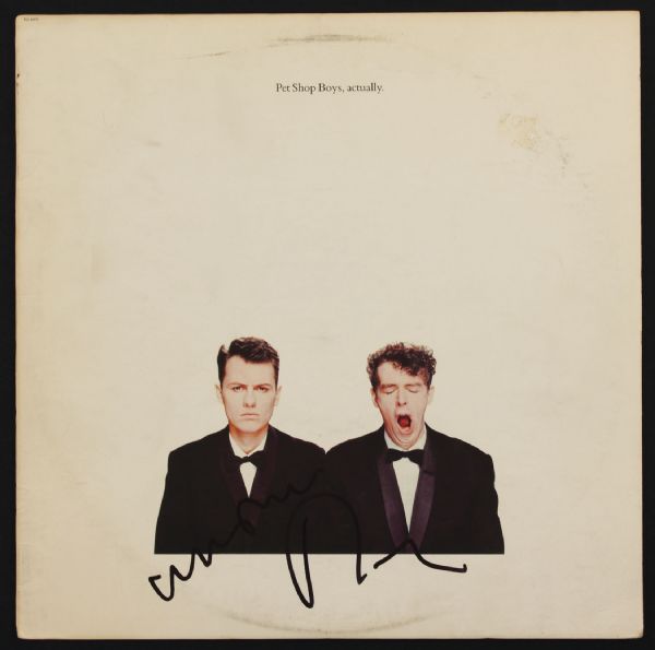 Pet Shop Boys Signed Album 