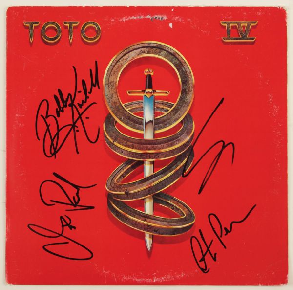 Toto Signed Album