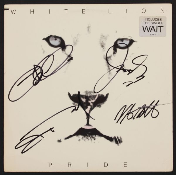 White Lion Signed "Pride" Album