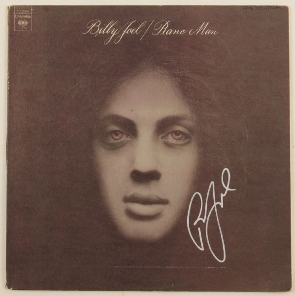 Billy Joel Signed "Piano Man" Album
