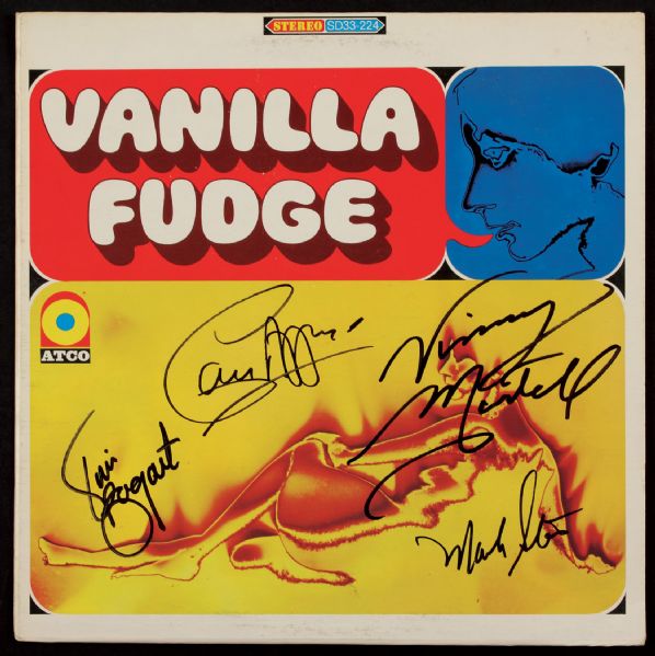 Vanilla Fudge Signed Album