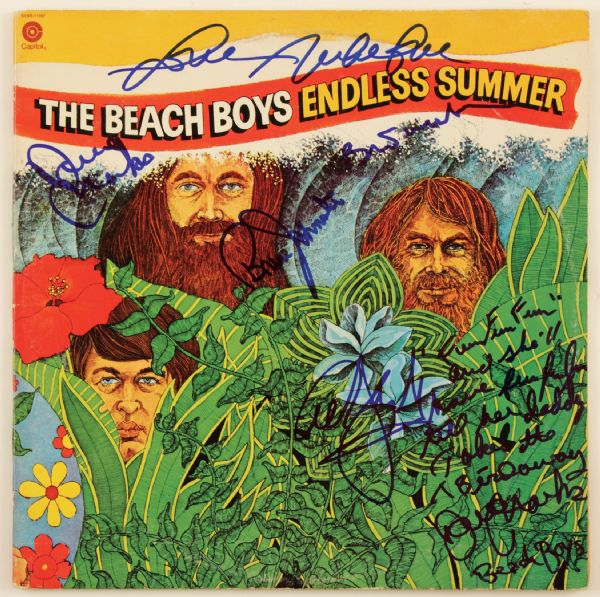 Beach Boys Signed "Endless Summer" Album