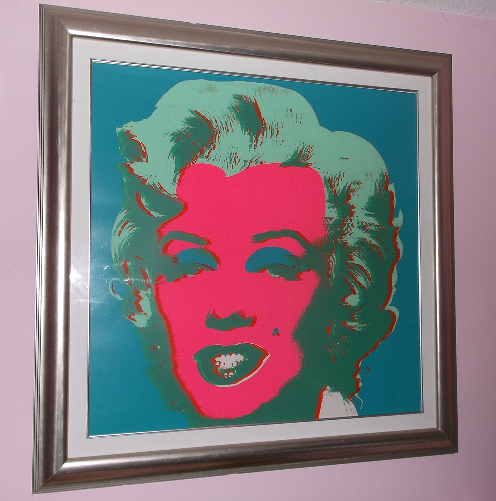 Lot Detail - Andy Warhol "Marilyn Monroe Sunday B Morning" Silk Screen