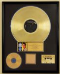 "G.I. Blues" Original RIAA Gold Award Presented to Elvis Presley