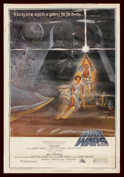 Lot Detail - Star Wars Original 1977 Movie Poster Collection