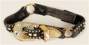 Michael Jackson Owned & Worn "Bad" Belt Bracelet Accessory