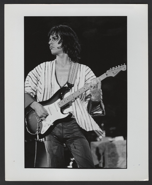 Mick Jagger Original Neal Preston Stamped Photograph