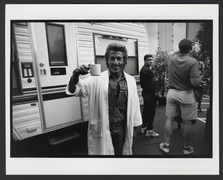 The Who Roger Daltrey Original Neal Preston Stamped Photograph