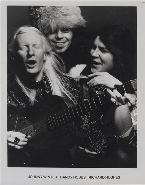 Edgar Winter, Johnny Winter and Rick Derringer Original Photograph Archive and Promotional Materials