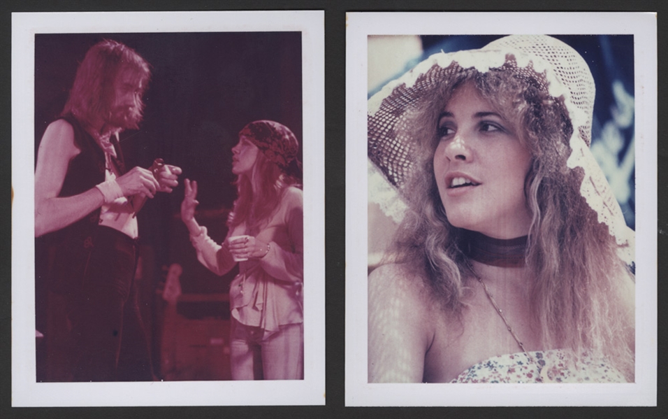 Stevie Nicks Original Polaroid Photographs From the Judy Wong Estate