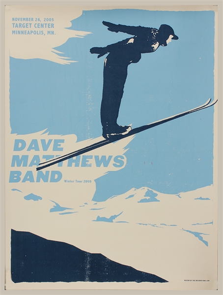 Dave Matthews Band Original 2005 Concert Poster