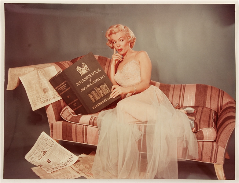 Marilyn Monroe Original 11 x 14 Vintage Stamped Photograph