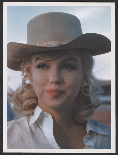Marilyn Monroe Original Eve Arnold Stamped "Misfits" Photograph