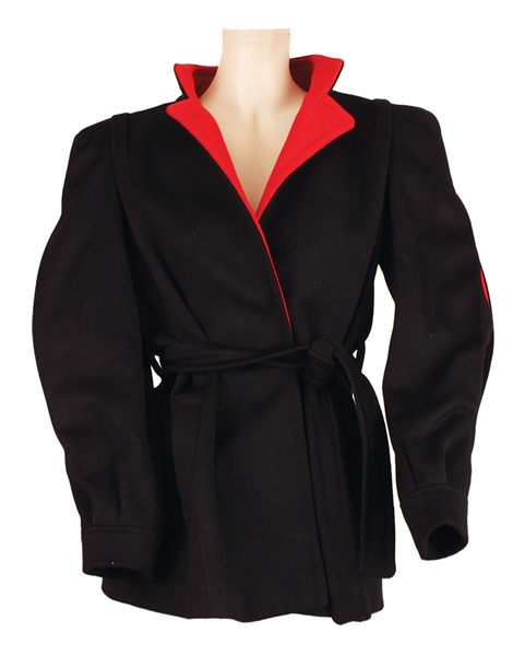 Janet Jackson Owned & Worn Black and Red Jacket