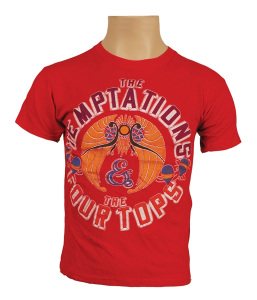 Michael Jackson Owned & Worn Temptations and The Four Tops T-Shirt