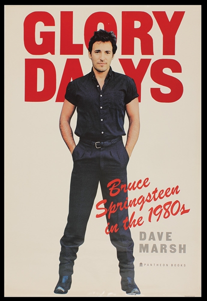 Bruce Springsteen "Glory Days: Bruce Springsteen in the 1980s" Original Over-Sized Promotional Poster