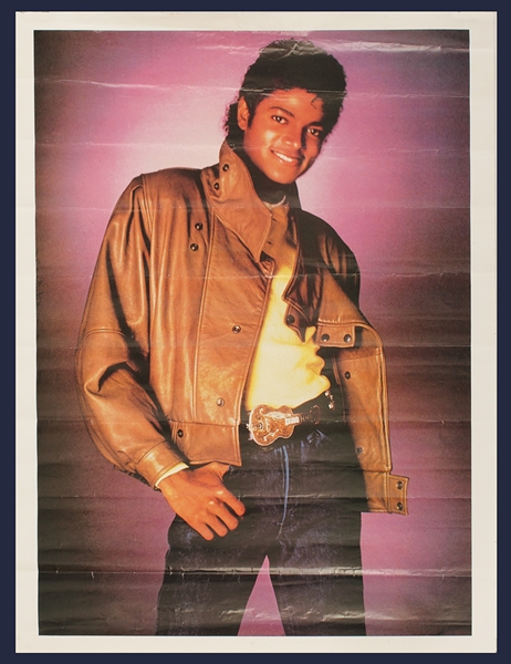 Michael Jacksons Original Vintage Promotional  Poster