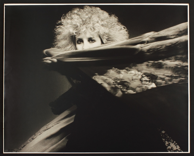 Stevie Nicks Original Herbert Worhtington Stamped "Rock A Little" Alternate Album Cover Artwork Photograph