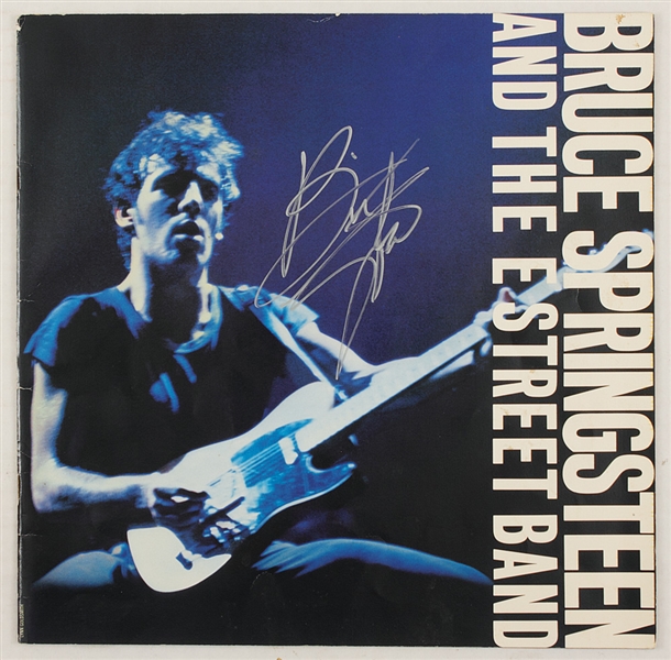 Bruce Springsteen Signed Original 1980-81 River Tour Concert Program