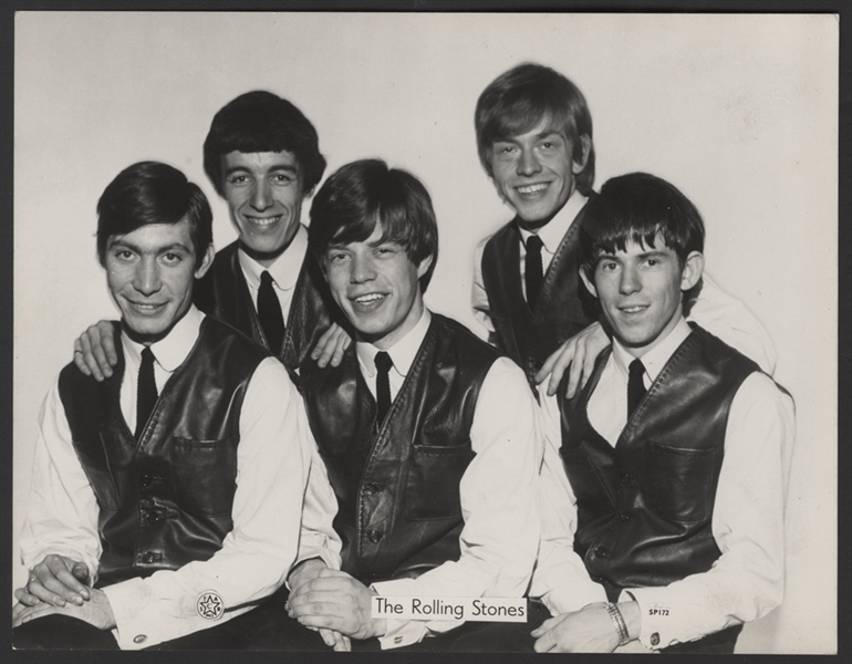 Rolling Stones Original Early Promotional Photograph