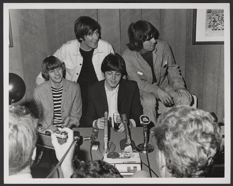 Beatles Original Press Conference Photograph