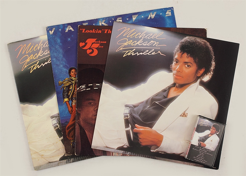 Jackson Family Owned Michael Jackson and Jackson 5 Records and Cassette Tape
