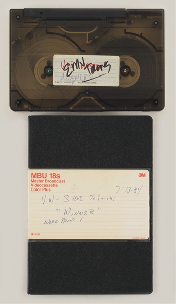 Jackson Family Owned "Winner" Master Broadcast Videocassette Tape