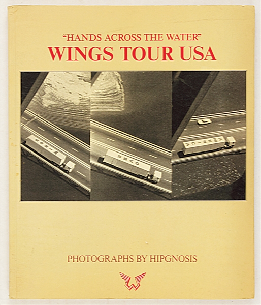 Michael Jackson Owned "Paul McCartney Wings Across America" Photography Book