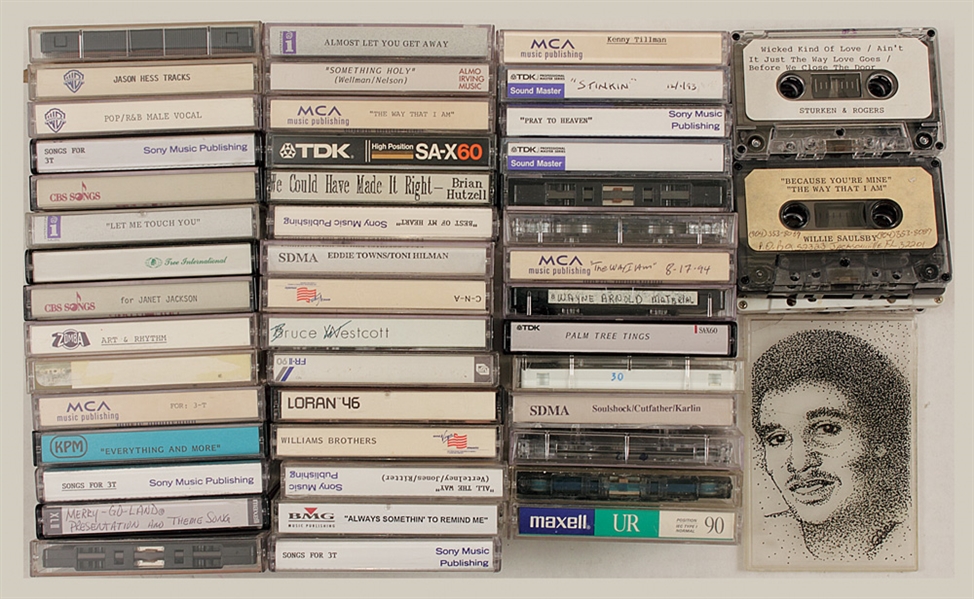 Jackson Family Owned Collection of Cassette Recordings