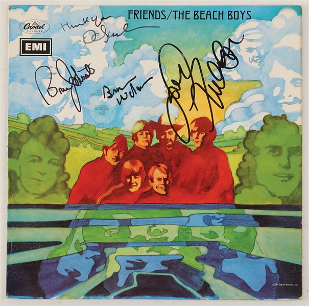 The Beach Boys Signed "Friends" Album